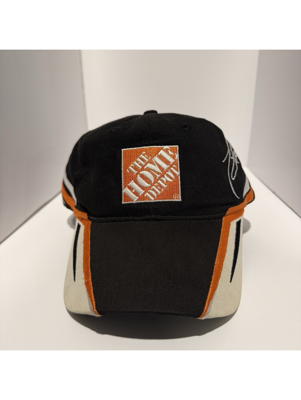 Vintage Tony Stewart 20 Home Depot Hat NASCAR Chase Authentics Strapback Cap